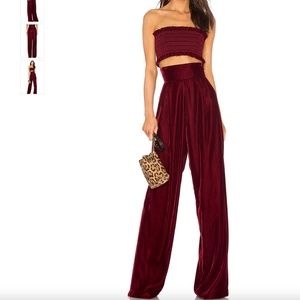 Petersyn Vivian Merlot Red Pant